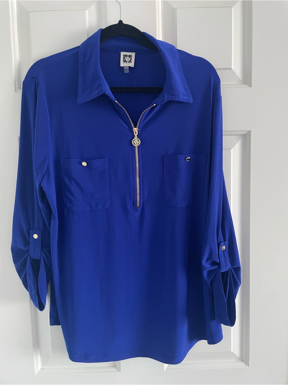 Anne Klein Cobalt Blue Top